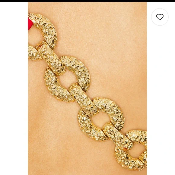 Cult Gaia Vibrant Red Chain Backless Dress - Picture 6 of 6